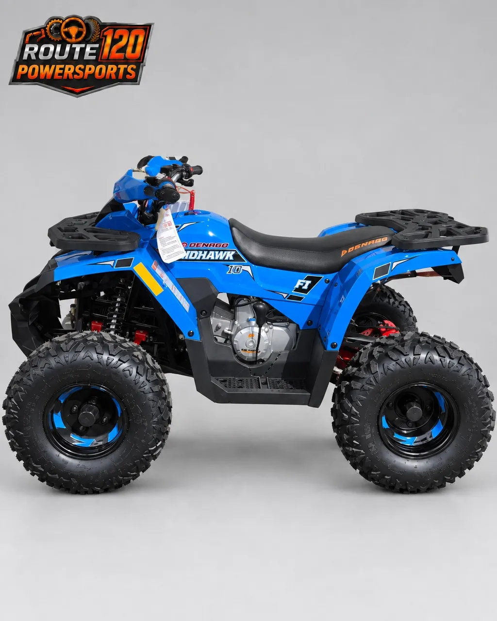 Blue Denago Mudhawk 10FI side profile