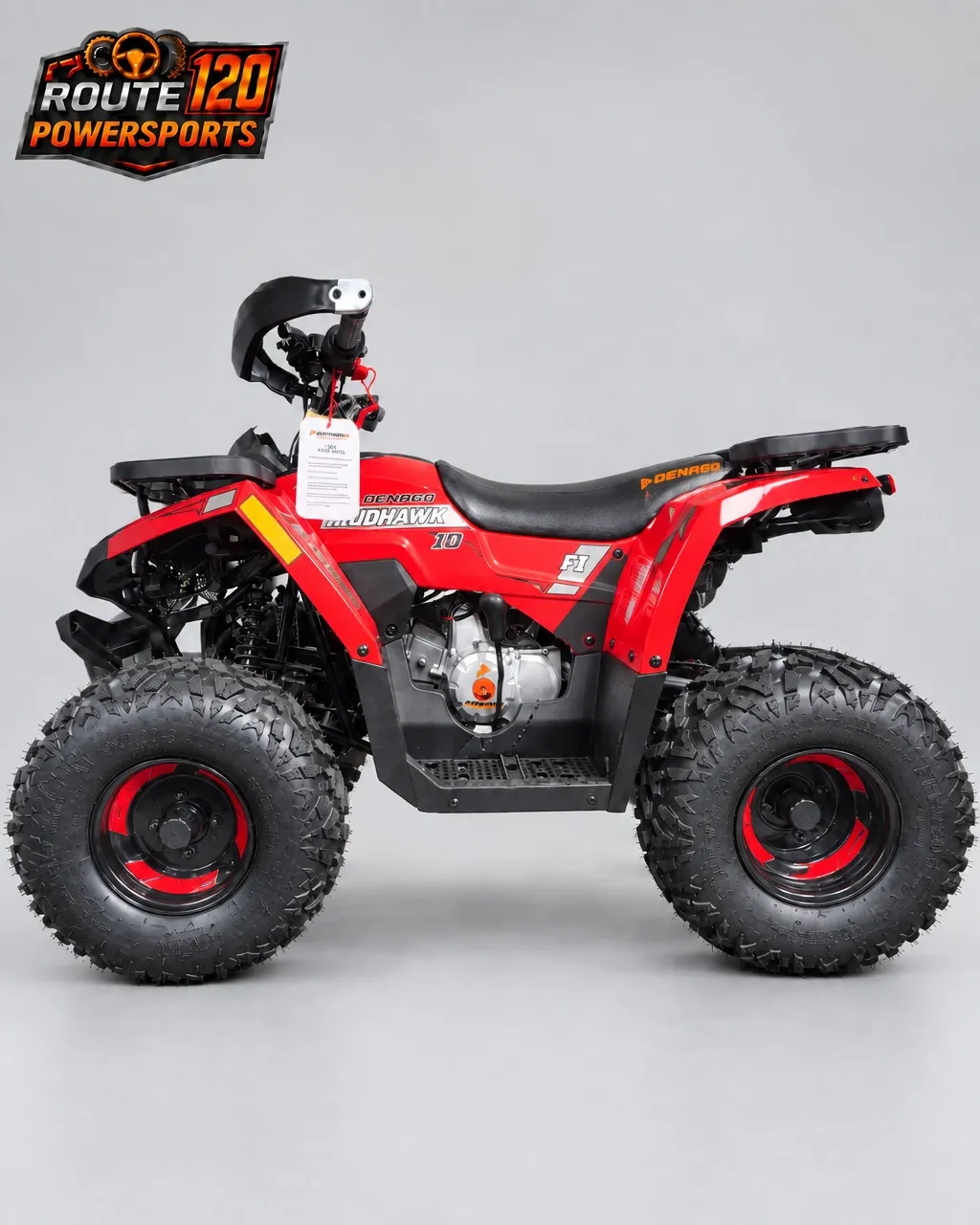Red Denago Mudhawk 10FI side profile